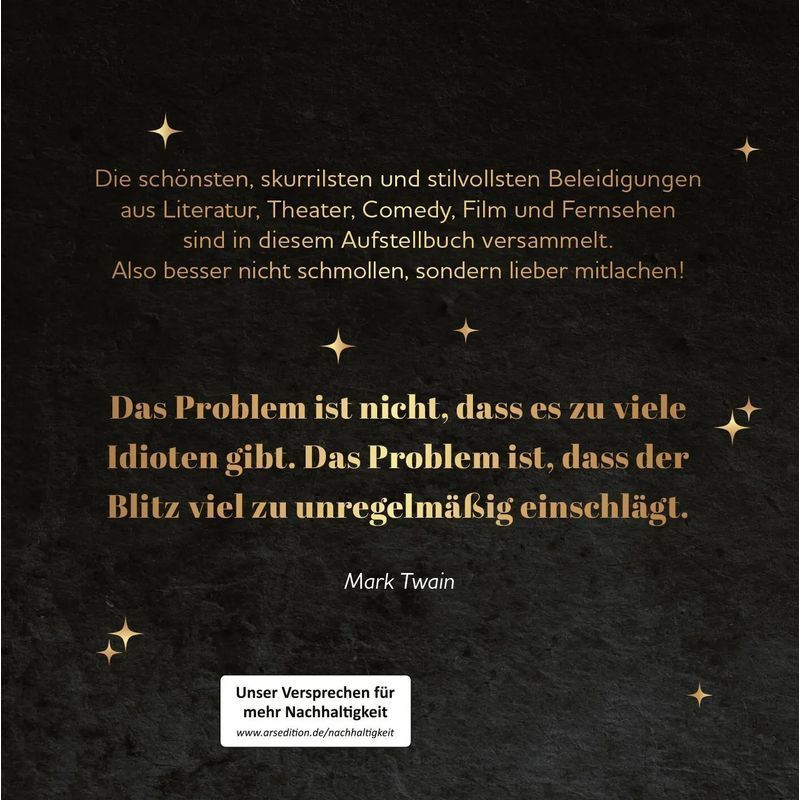 Buch Stilvoll beleidigen, Taschenbuch für Hobby und Kreativprojekte – Detailansicht 2