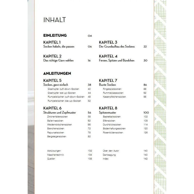 Buch Stylische Socken selbst häkeln, Taschenbuch für Hobby und Kreativprojekte – Detailansicht 2