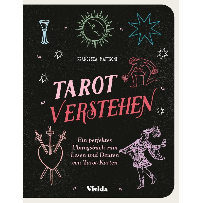 Buch Tarot verstehen (VIVIDA), Taschenbuch für Hobby und Kreativprojekte – Hauptansicht
