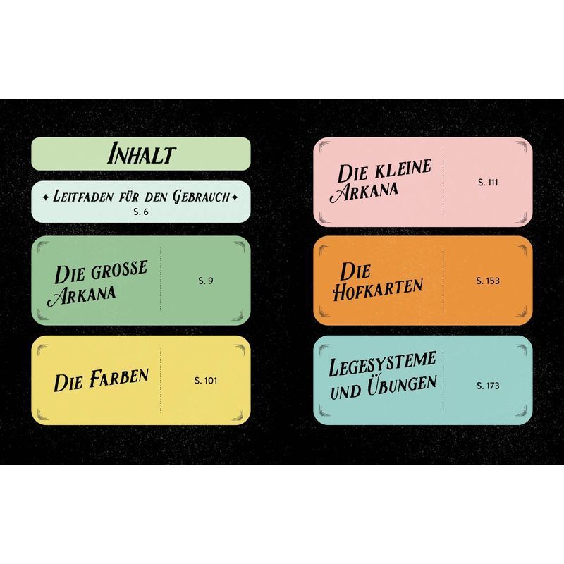 Buch Tarot verstehen (VIVIDA), Taschenbuch für Hobby und Kreativprojekte – Detailansicht 2