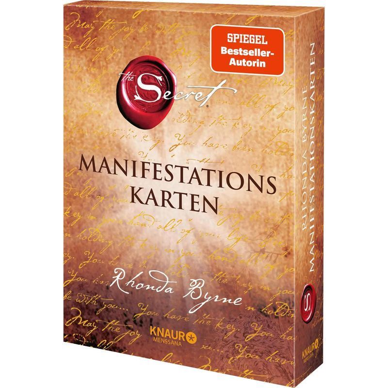 Buch The Secret Manifestationskarten, Taschenbuch für Hobby und Kreativprojekte – Hauptansicht