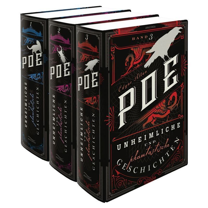 Buch Unheimliche und phantastische Geschichten (3 Bände) für Alltag und Zuhause – Hauptansicht