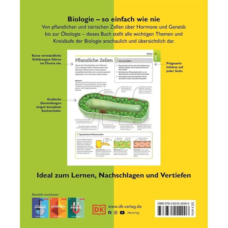 Buch Visuelles Wissen. Biologie, Taschenbuch für Hobby und Kreativprojekte – Detailansicht 2