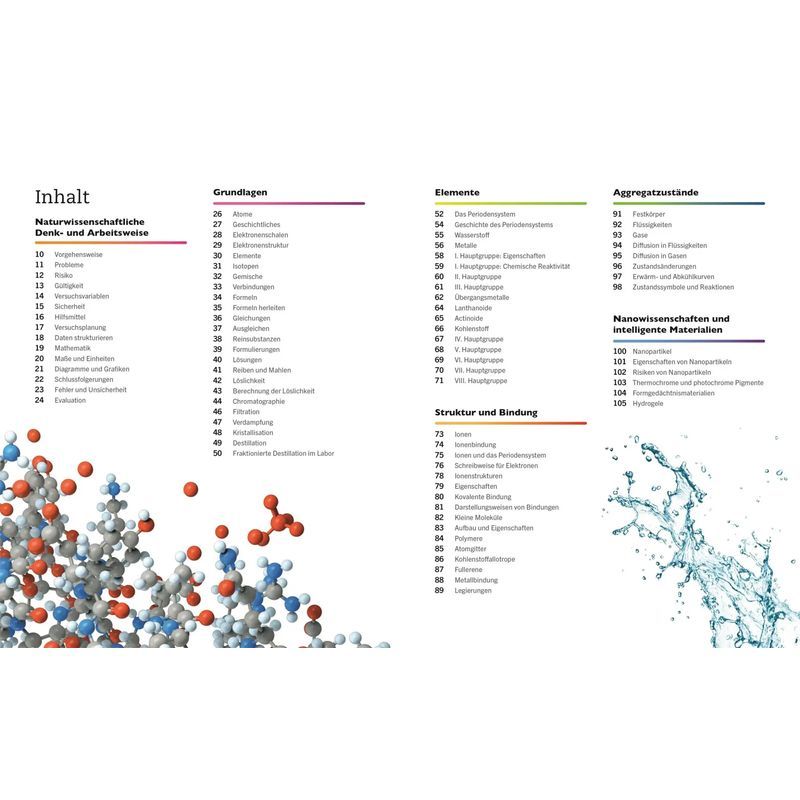 Buch Visuelles Wissen. Chemie, Taschenbuch für Hobby und Kreativprojekte – Detailansicht 3