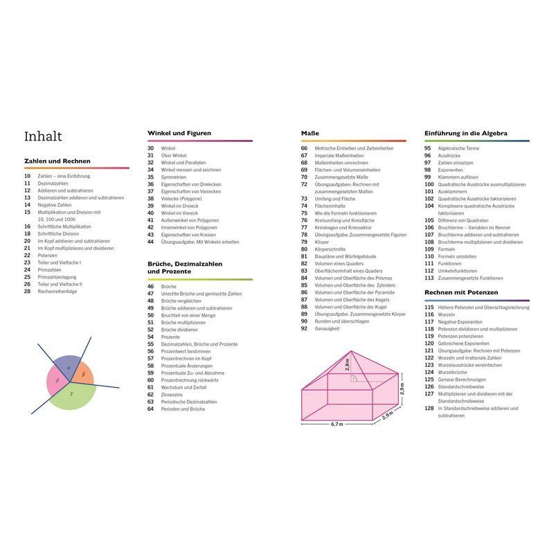 Buch Visuelles Wissen. Mathematik, Taschenbuch für Hobby und Kreativprojekte – Detailansicht 3