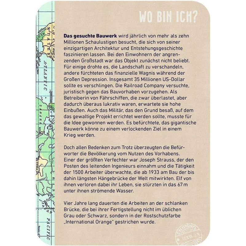 Buch Wo bin ich, Taschenbuch für Hobby und Kreativprojekte – Detailansicht 2