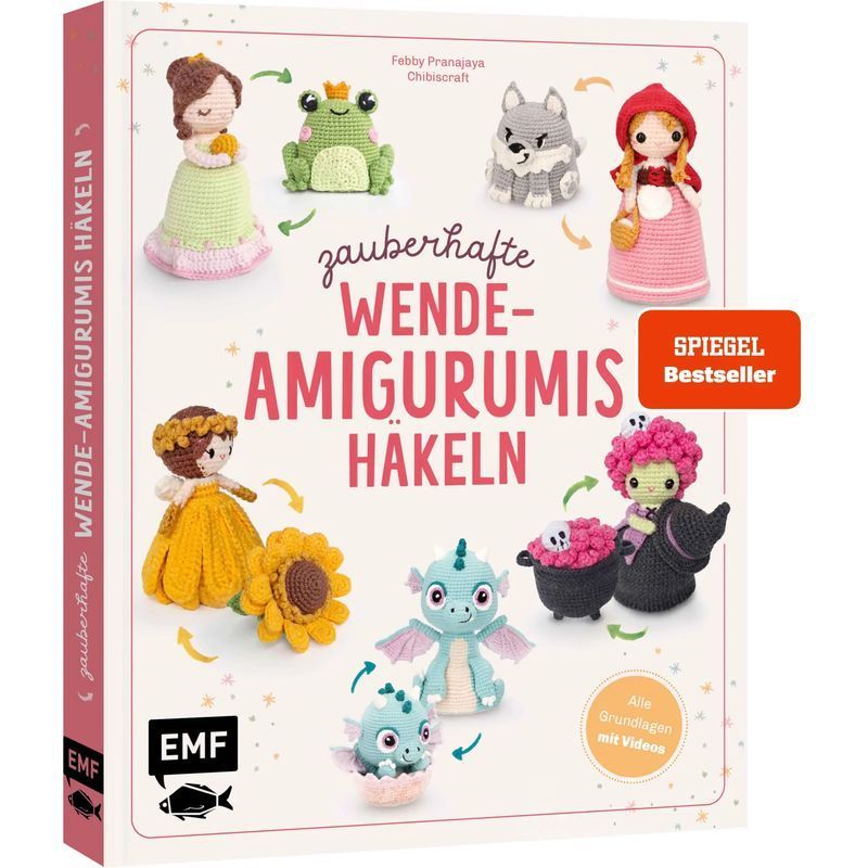 Buch Zauberhafte Wende-Amigurumis häkeln mit @chibiscraft, Taschenbuch für Hobby und Kreativprojekte – Hauptansicht