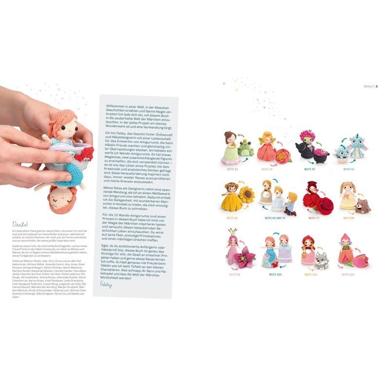 Buch Zauberhafte Wende-Amigurumis häkeln mit @chibiscraft, Taschenbuch für Hobby und Kreativprojekte – Detailansicht 2