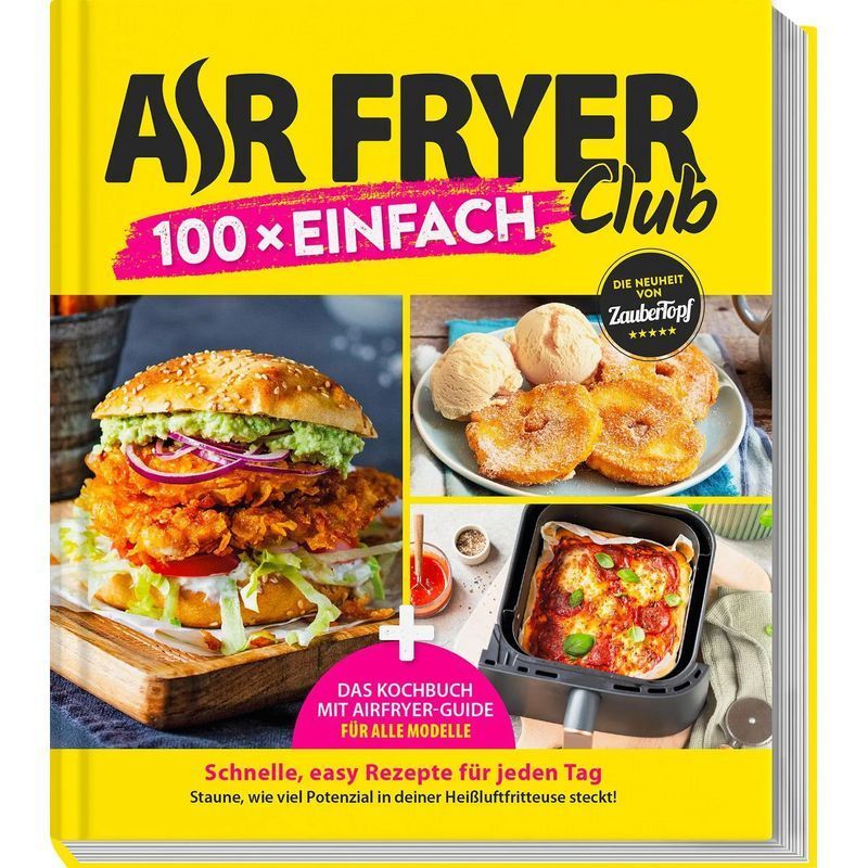 Buch Zaubertopf AIR FRYER 100 x einfach für Alltag und Zuhause – Hauptansicht