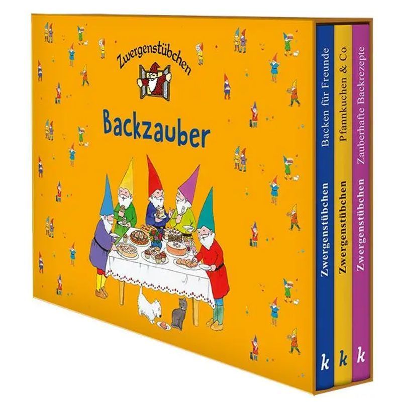 Buch Zwergenstübchen Schuber Backzauber für Küche und Essbereich – Hauptansicht