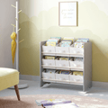 Bücherregal, 29,5 x 62,5 x 60 cm für Wohnzimmer und Arbeitszimmer – Hauptansicht