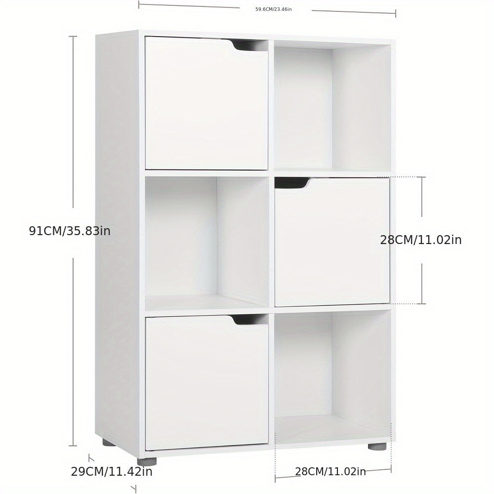 Bücherregal, 29 x 91 x 59,6 cm für Wohnzimmer und Arbeitszimmer – Detailansicht 4