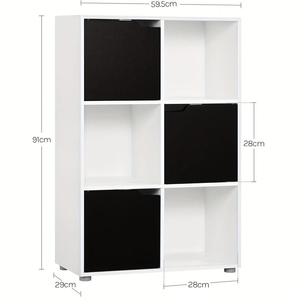 Bücherregal, 29 x 91 x 59,6 cm für Wohnzimmer und Arbeitszimmer – Detailansicht 10