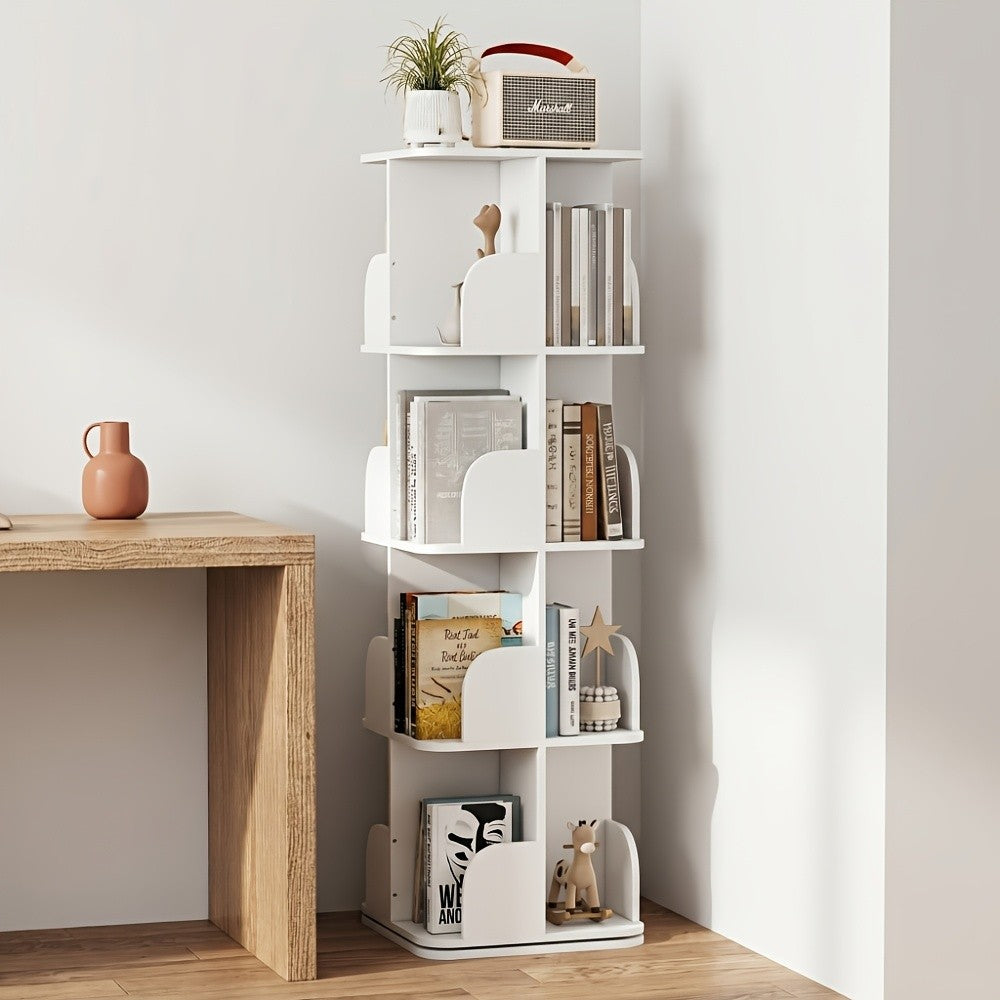 Bücherregal, 360° drehbar für Wohnzimmer – Detailansicht 10