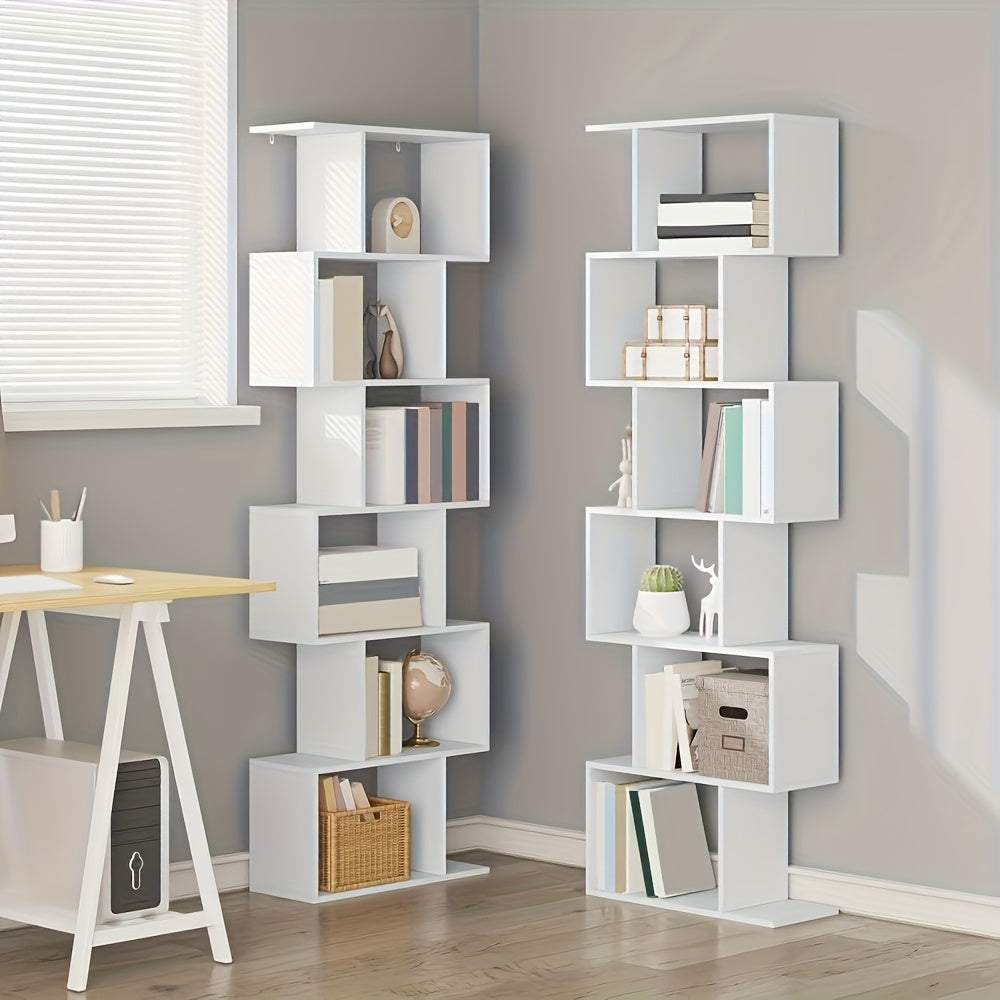 Bücherregal, 60 x 189,5 x 24 cm für Wohnzimmer und Arbeitszimmer – Hauptansicht