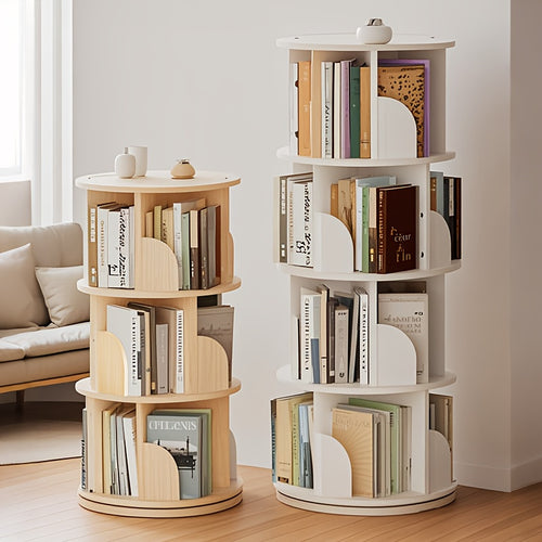 Bücherregal, Eichenbraun für Wohnzimmer – Hauptansicht