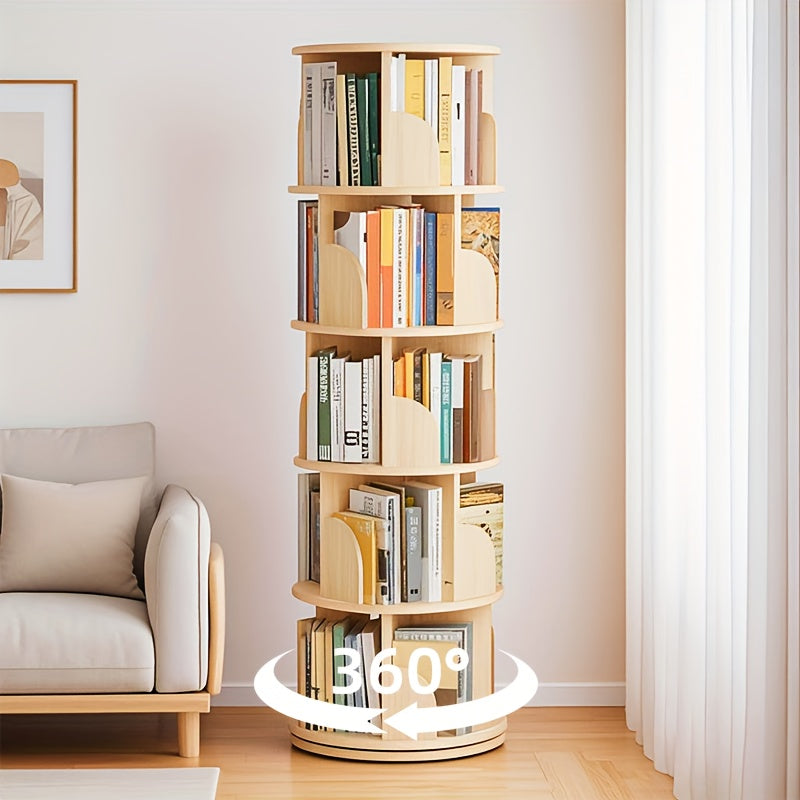 Bücherregal, Eichenbraun für Wohnzimmer – Detailansicht 11