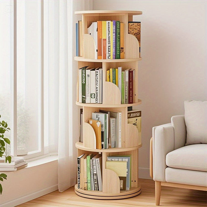 Bücherregal, Eichenbraun für Wohnzimmer – Detailansicht 13