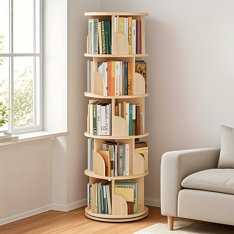 Bücherregal, Eichenbraun für Wohnzimmer – Detailansicht 15