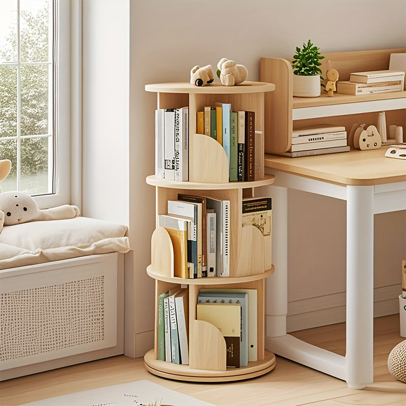 Bücherregal, Eichenbraun für Wohnzimmer – Detailansicht 23