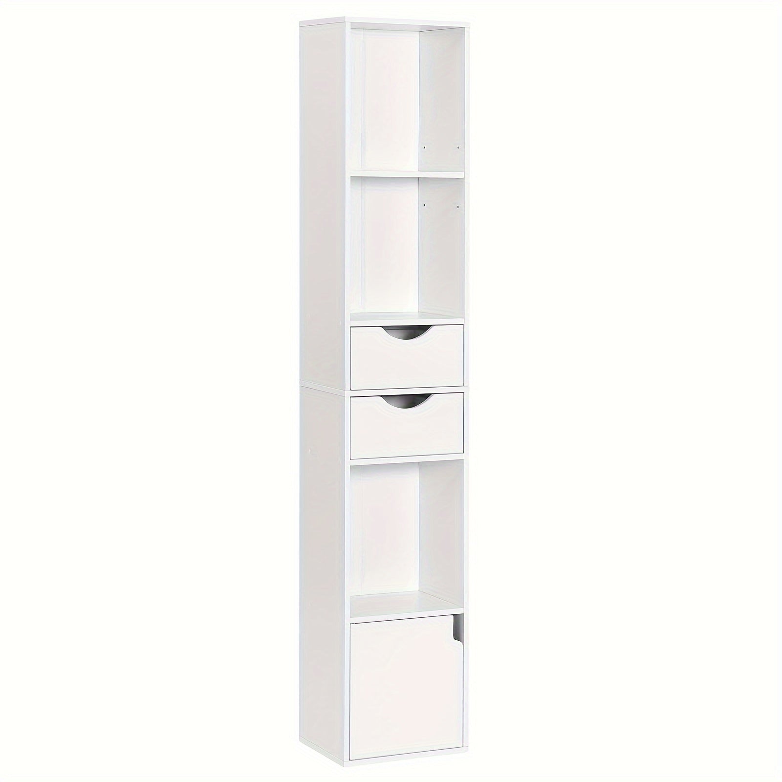 Bücherregal, Leichte Holzmaserung für Wohnzimmer – Detailansicht 3