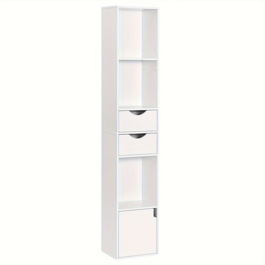 Bücherregal, Weiß für Wohnzimmer – Detailansicht 5