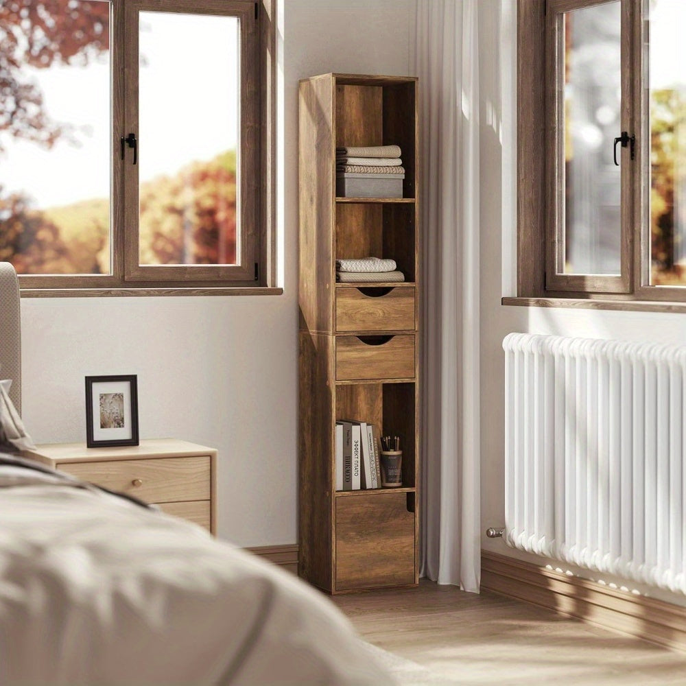 Bücherregal, Weiß für Wohnzimmer – Detailansicht 7