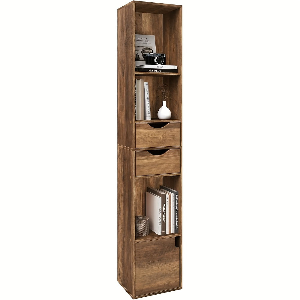 Bücherregal, Weiß für Wohnzimmer – Detailansicht 12