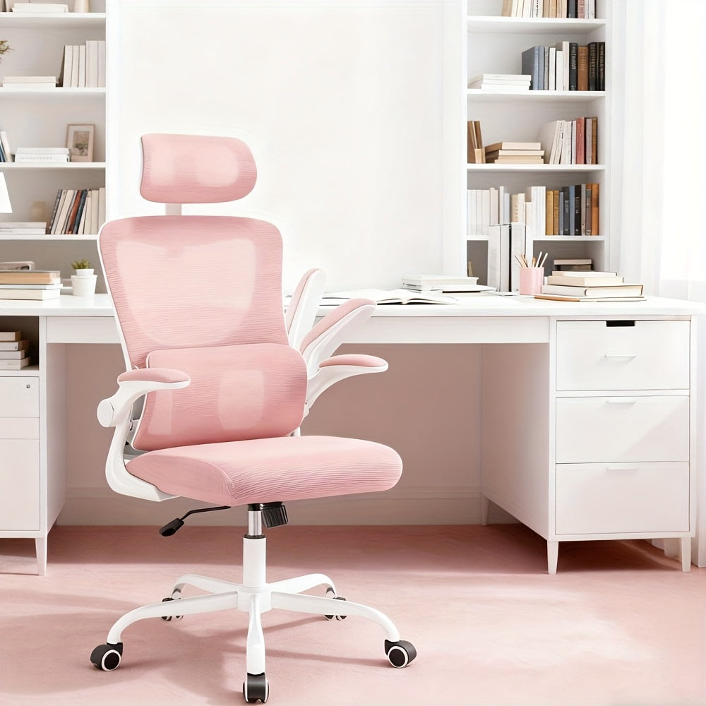 Bürostuhl, Blau für Homeoffice und Büros – Detailansicht 12