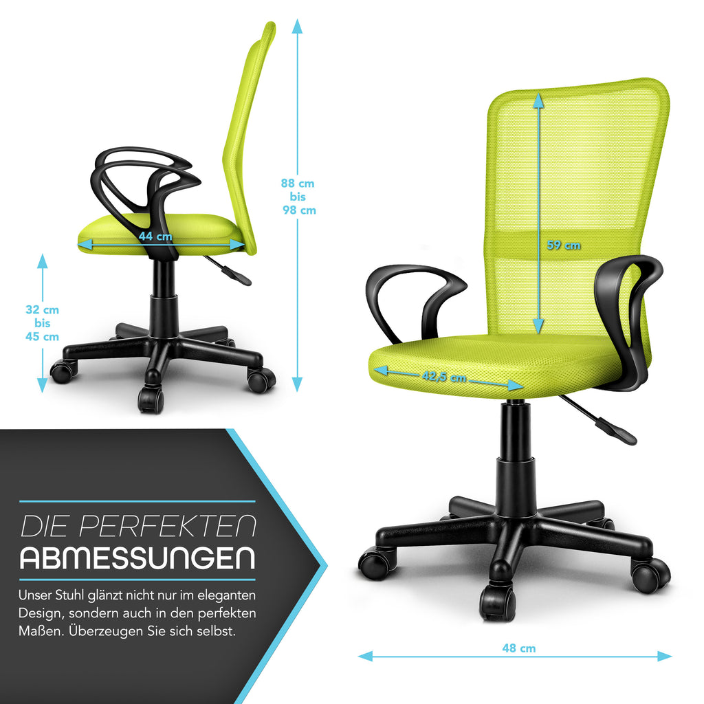 Bürostuhl, Kunststoff für Büro und Homeoffice – Detailansicht 6