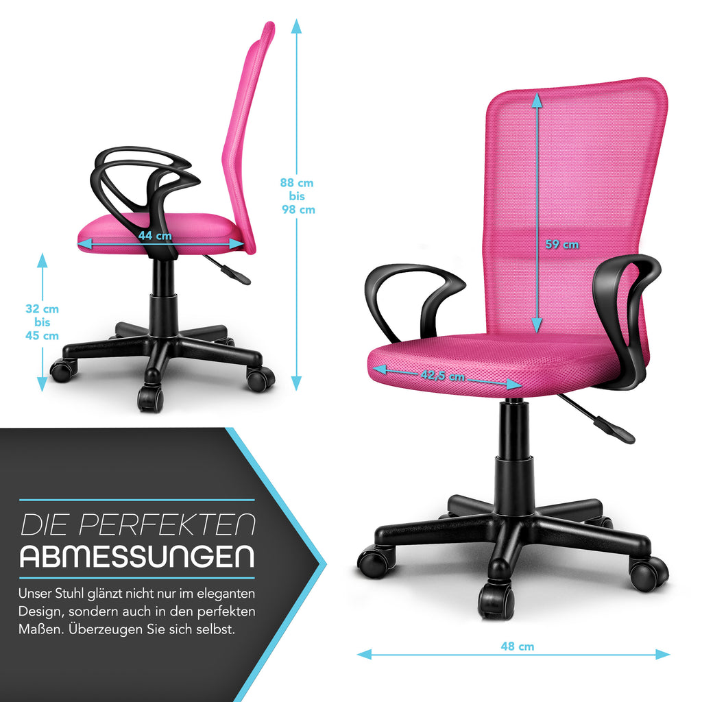 Bürostuhl, Kunststoff für Büro und Homeoffice – Detailansicht 27