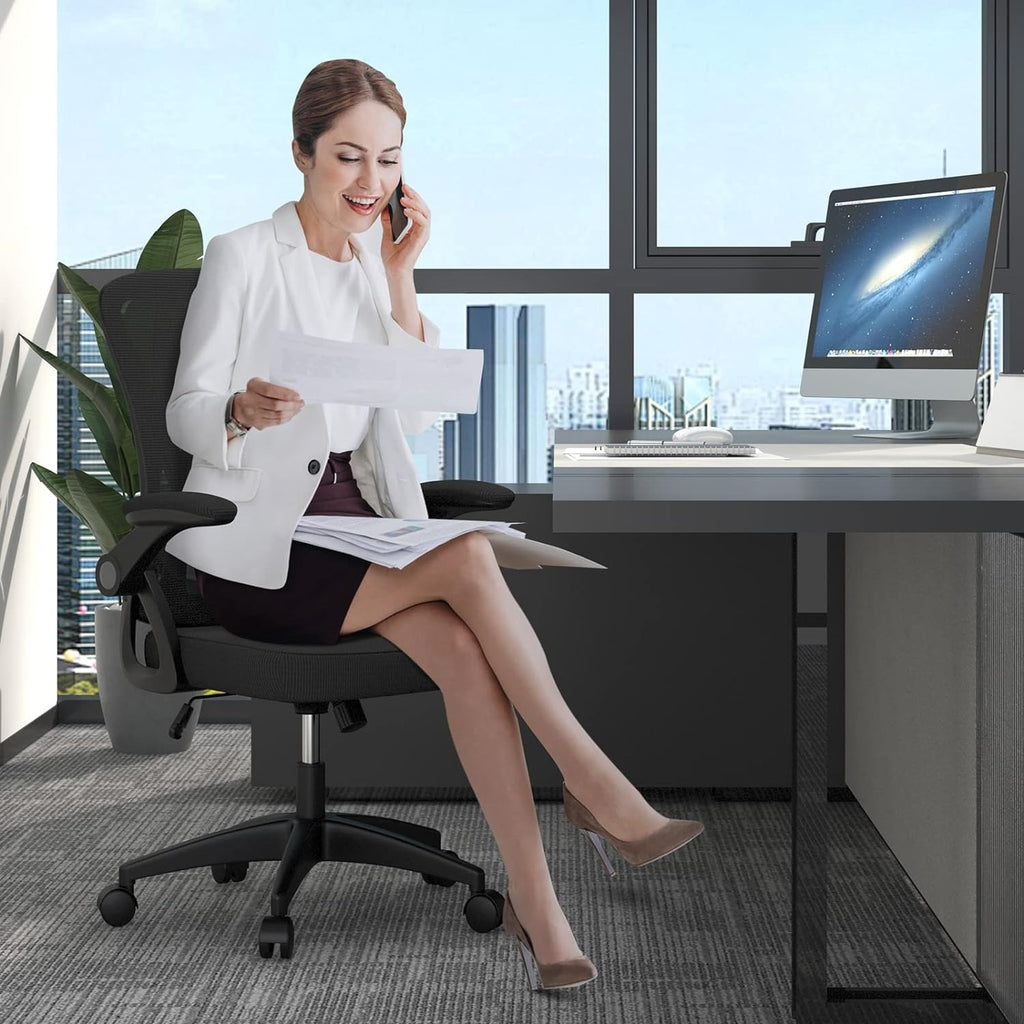 Bürostuhl, Rosa für Büro und Homeoffice – Detailansicht 10