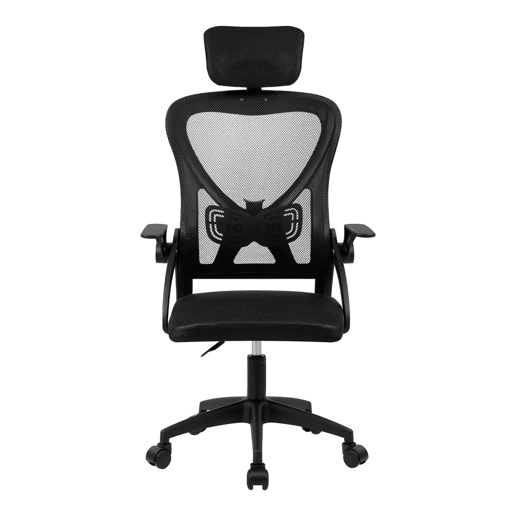 Bürostuhl, Schwarz für Büro – Hauptansicht