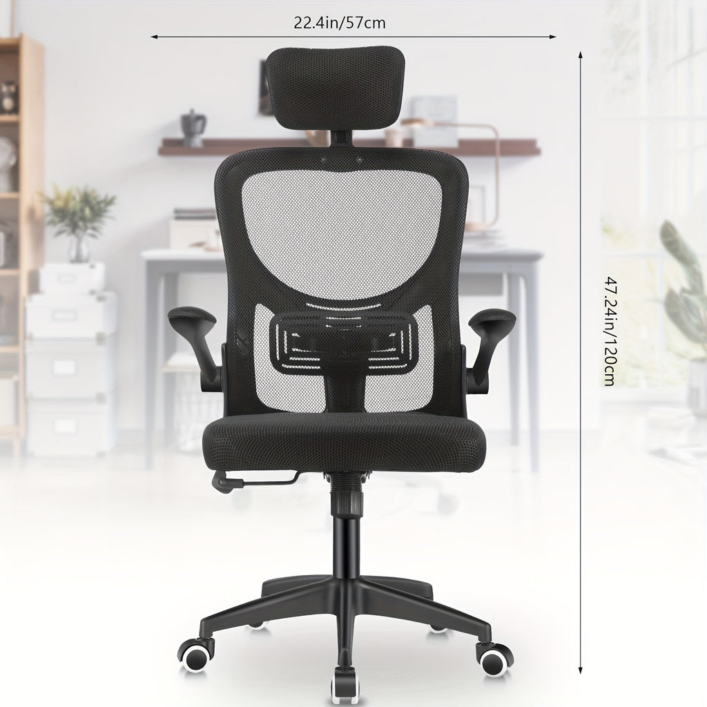 Bürostuhl, Weiß für Büro – Detailansicht 2