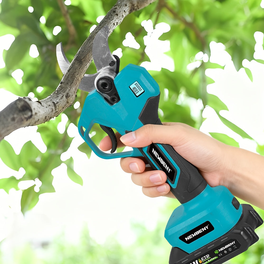 Bürstenlose Elektroschere, Holz für Garten und Terrasse – Detailansicht 11