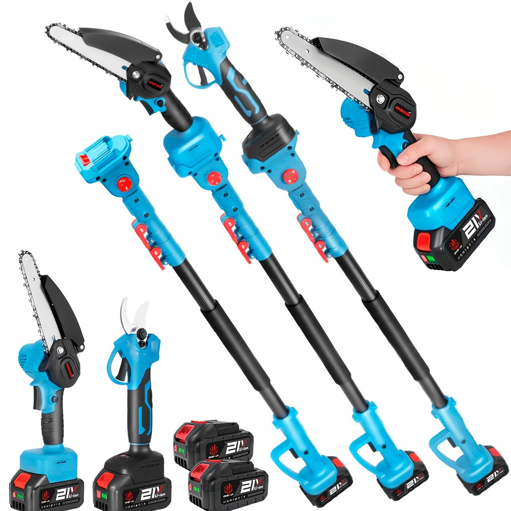 Bürstenloses Kiefernsägen- Astschere-Set, 198 cm für Garten und Terrasse – Hauptansicht