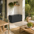 Buystar Gartenlaube, Anthrazit für Garten und Terrasse – Hauptansicht