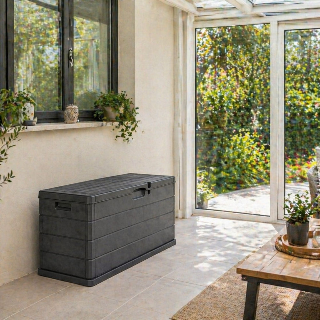 Buystar Gartenlaube, Anthrazit für Garten und Terrasse – Detailansicht 5