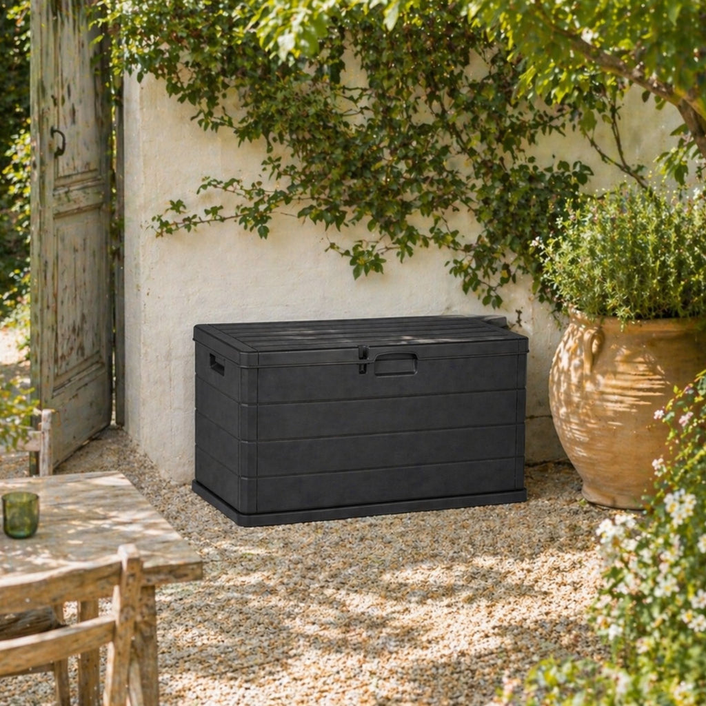 Buystar Gartenlaube, Anthrazit für Garten und Terrasse – Detailansicht 7