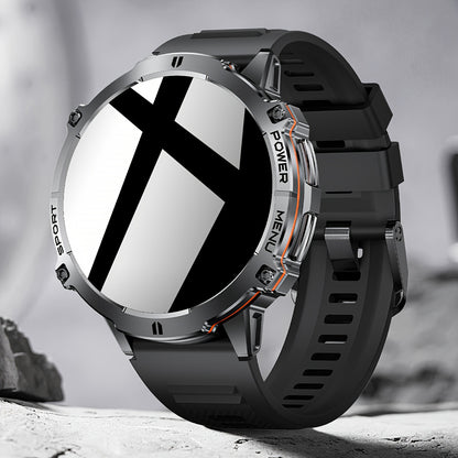 LIGE Herren Smartwatch mit 1,73-Zoll AMOLED-Display, 900mAh Akku  Bluetooth Anrufen – Fitness Tracker für über 100 Sportmodi & IPX8 Wasserdichtigkeit (kompatibel iPhone/Android) - Das perfekte Geschenk