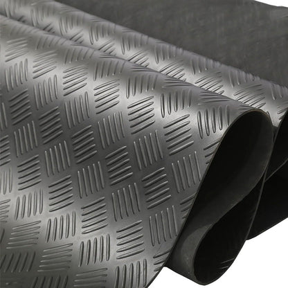Gummimatten 500 cm x 100 cm Gummimatte im Meterware 3 mm Dicke Gummimatten Bodenmatte Schutzmatte Gummiläufer rutschfeste Matte Boden-Schutzmatte Gummimatte für Keller, Werkstatt, Garage