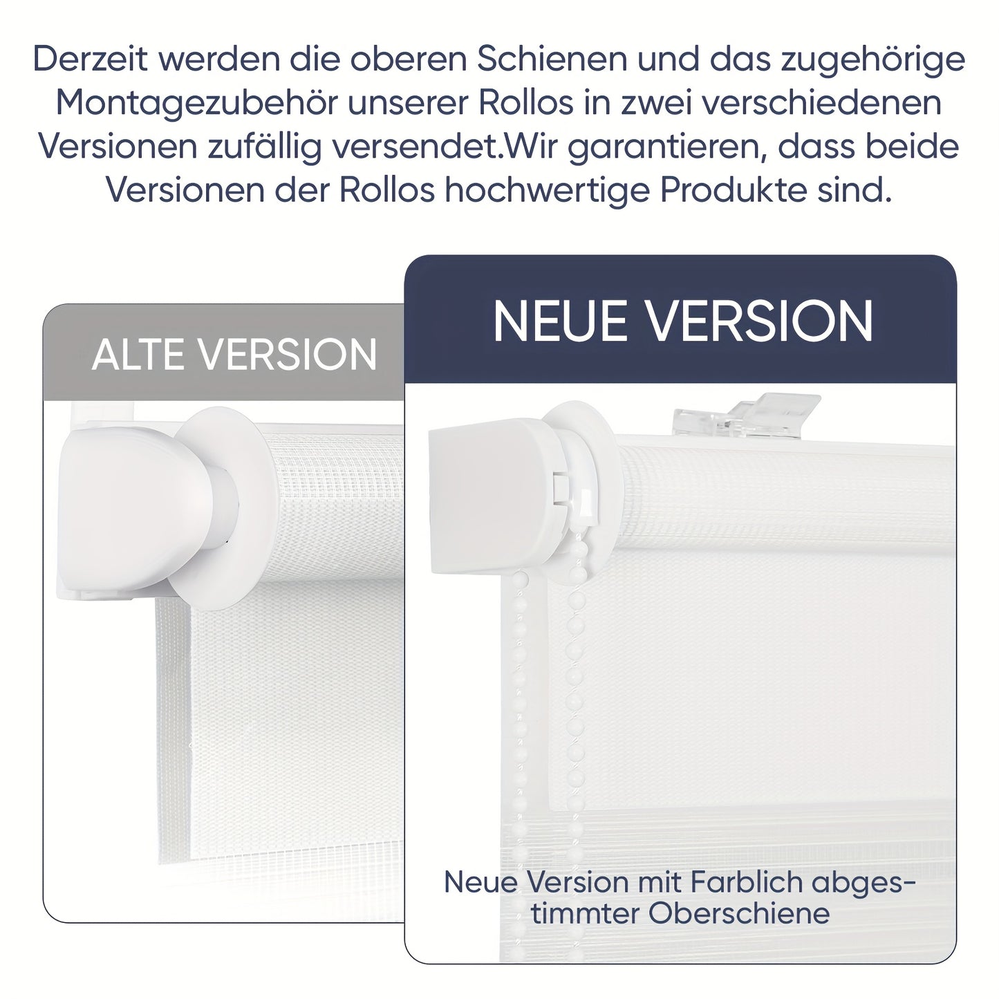 Sekey Doppel-Rollo, Klemmfix – Bohrfrei, Duo-Rollo für Fenster  Türen – Sonnenschutz