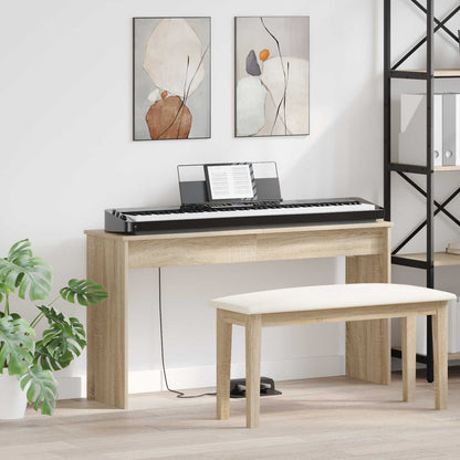 vidaXL Klavierständer Holzständer Musikständer Musikalisches Zubehör Instrumentenhalter Keyboard Möbel Studio Ständer Übungsständer Indoor Musiker Ständer Synthesizer Ständer