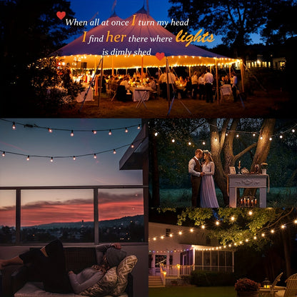 1 Stk. G40 Solar-Lichterkette für den Außenbereich, Terrasse, LED-Lichter mit Fernbedienung, 8 Lichtmodi, spritzwassergeschützt, bruchsichere Glühbirnen in Warmweiß, Dekoration für Terrasse, Garten, Kneipe, Weihnachtsfeier