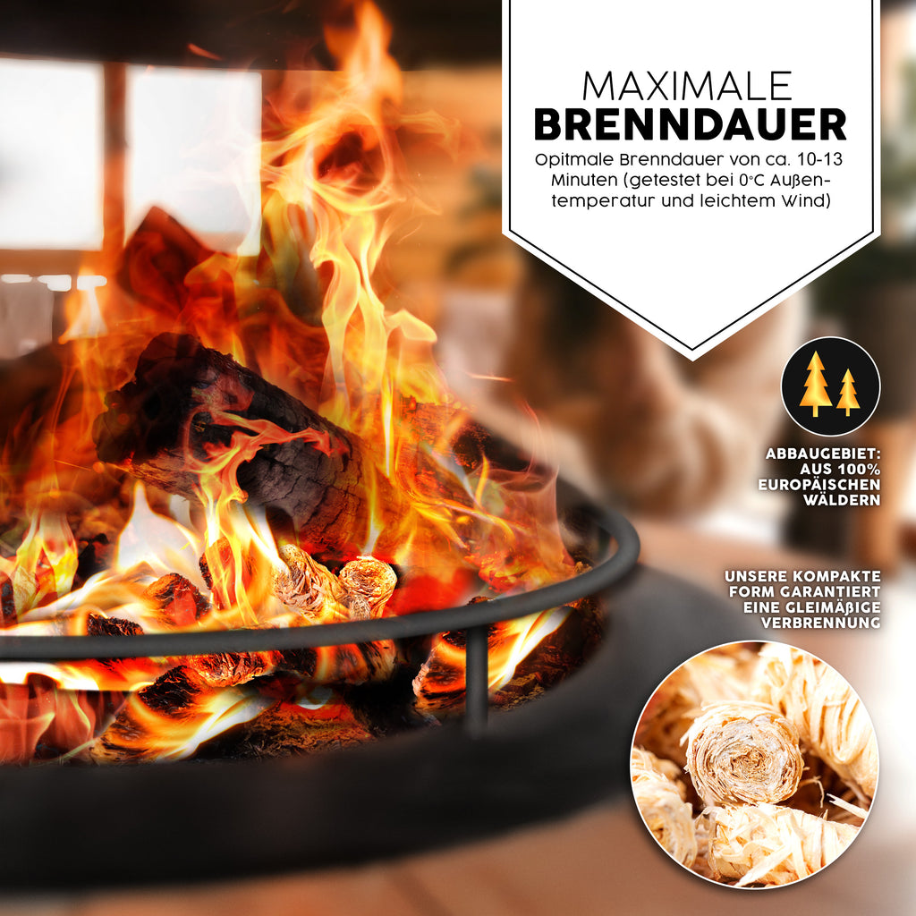 Camping-Feuerstarter, Holz für Alltag und Zuhause – Detailansicht 2