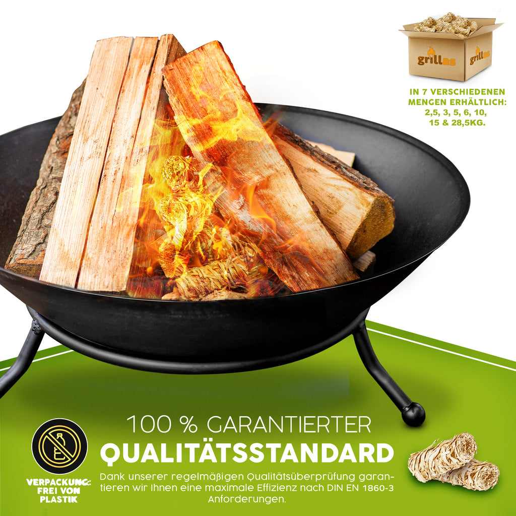 Camping-Feuerstarter, Holz für Alltag und Zuhause – Detailansicht 3