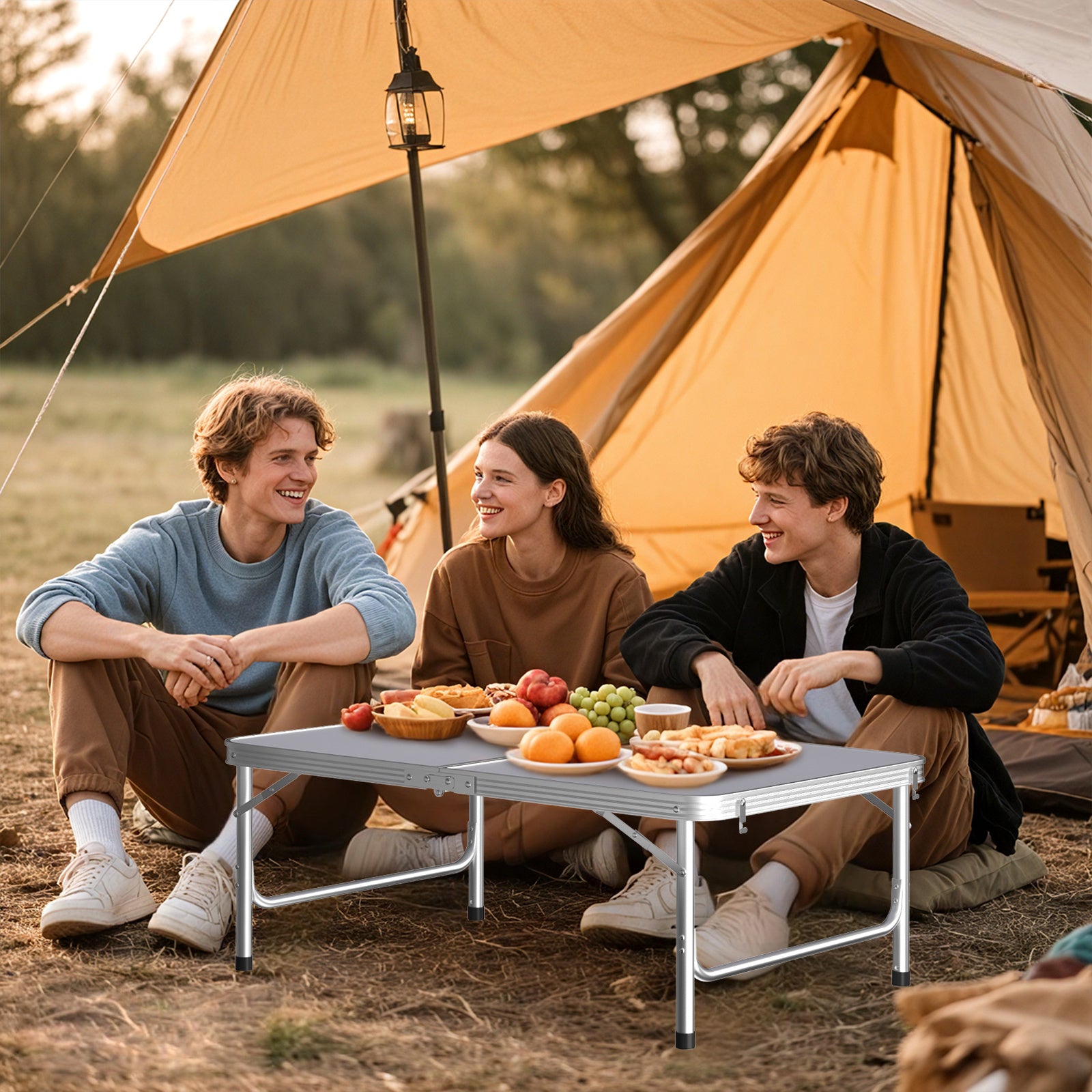 Camping-Klapptisch, 55 cm für Garten – Detailansicht 9
