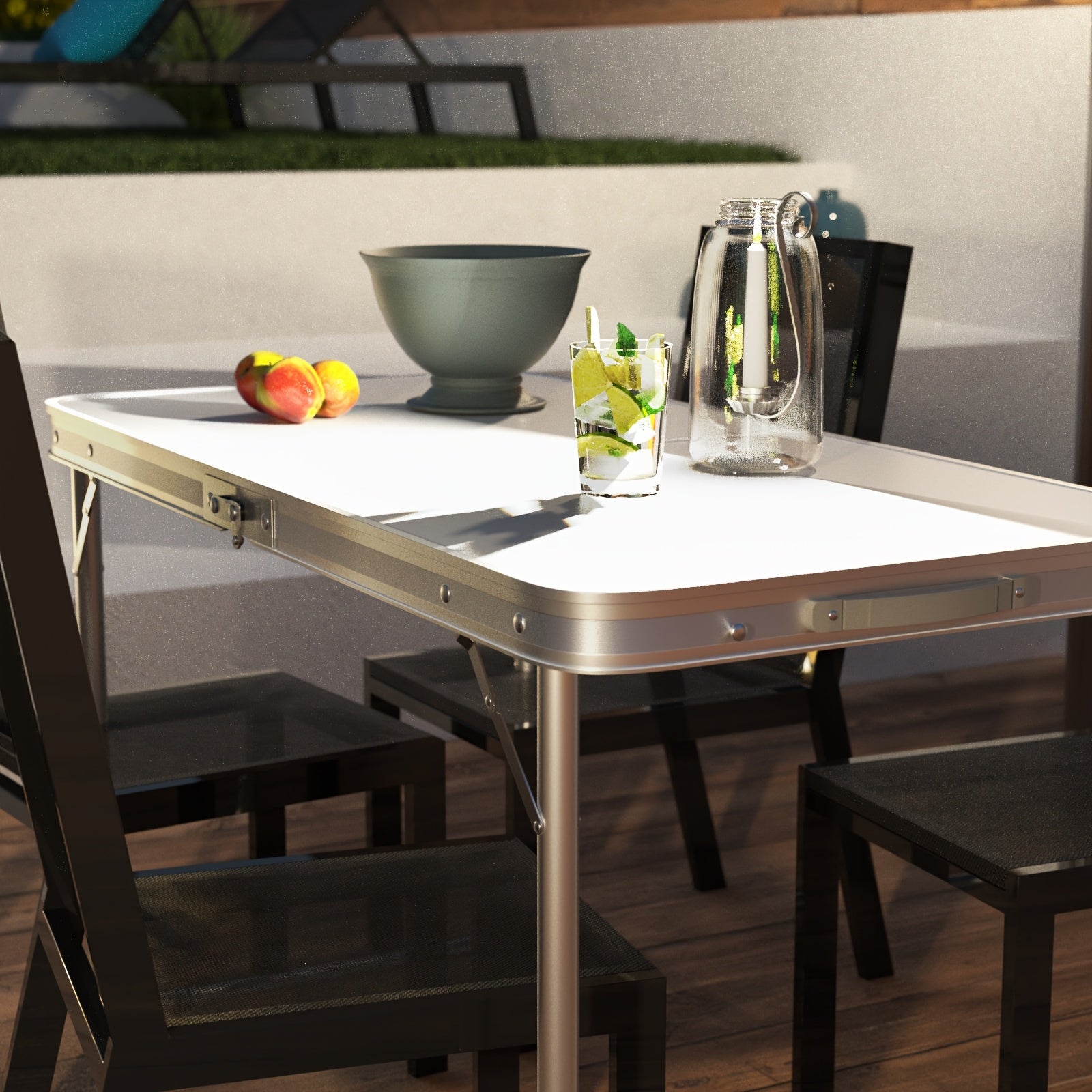 Camping-Klapptisch, 55 cm für Garten – Detailansicht 16