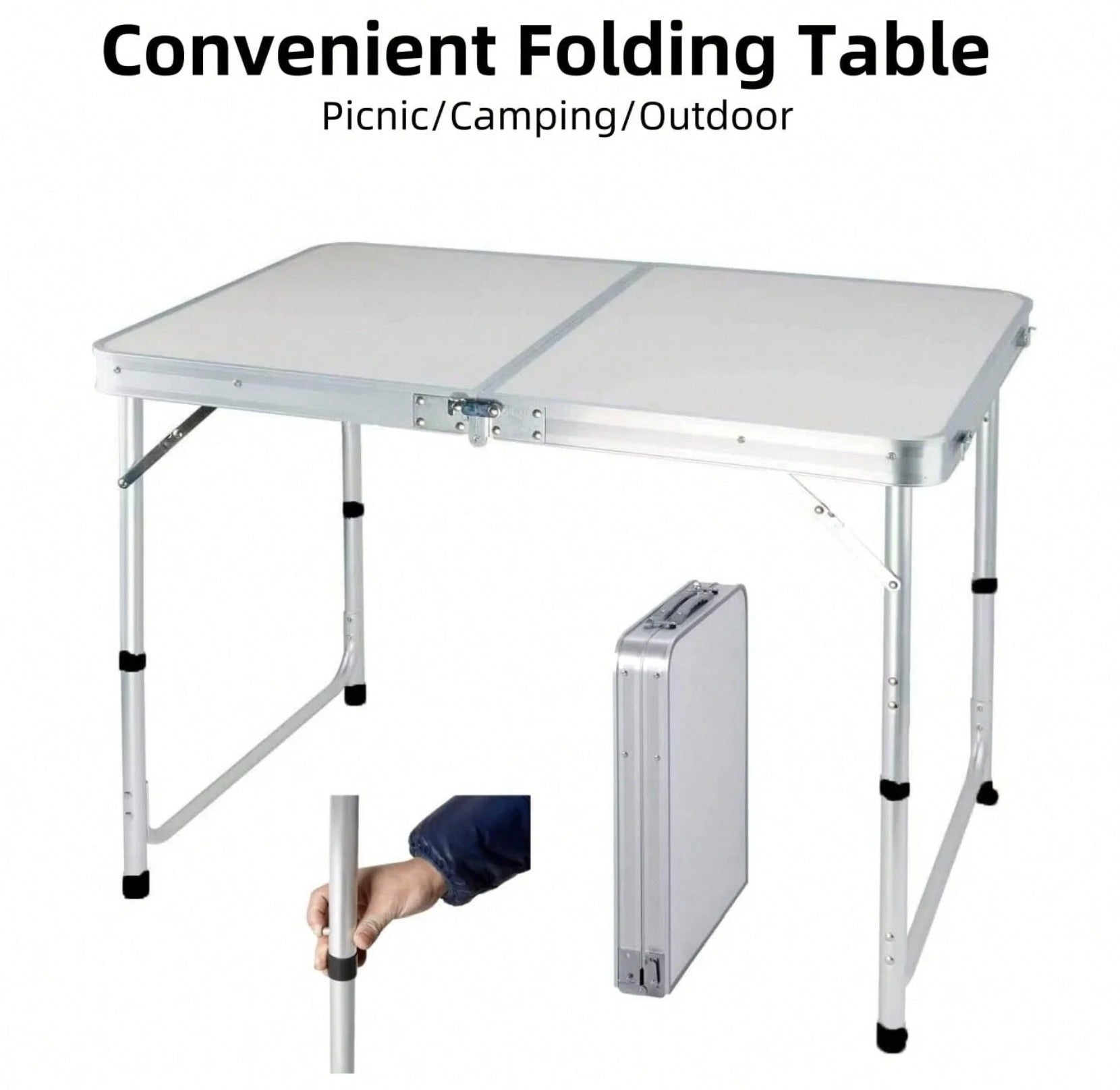 Camping-Klapptisch, 55 cm für Garten – Detailansicht 20