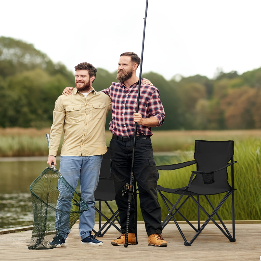 Campingstuhl, faltbar für Wohnen und Sitzen – Detailansicht 7